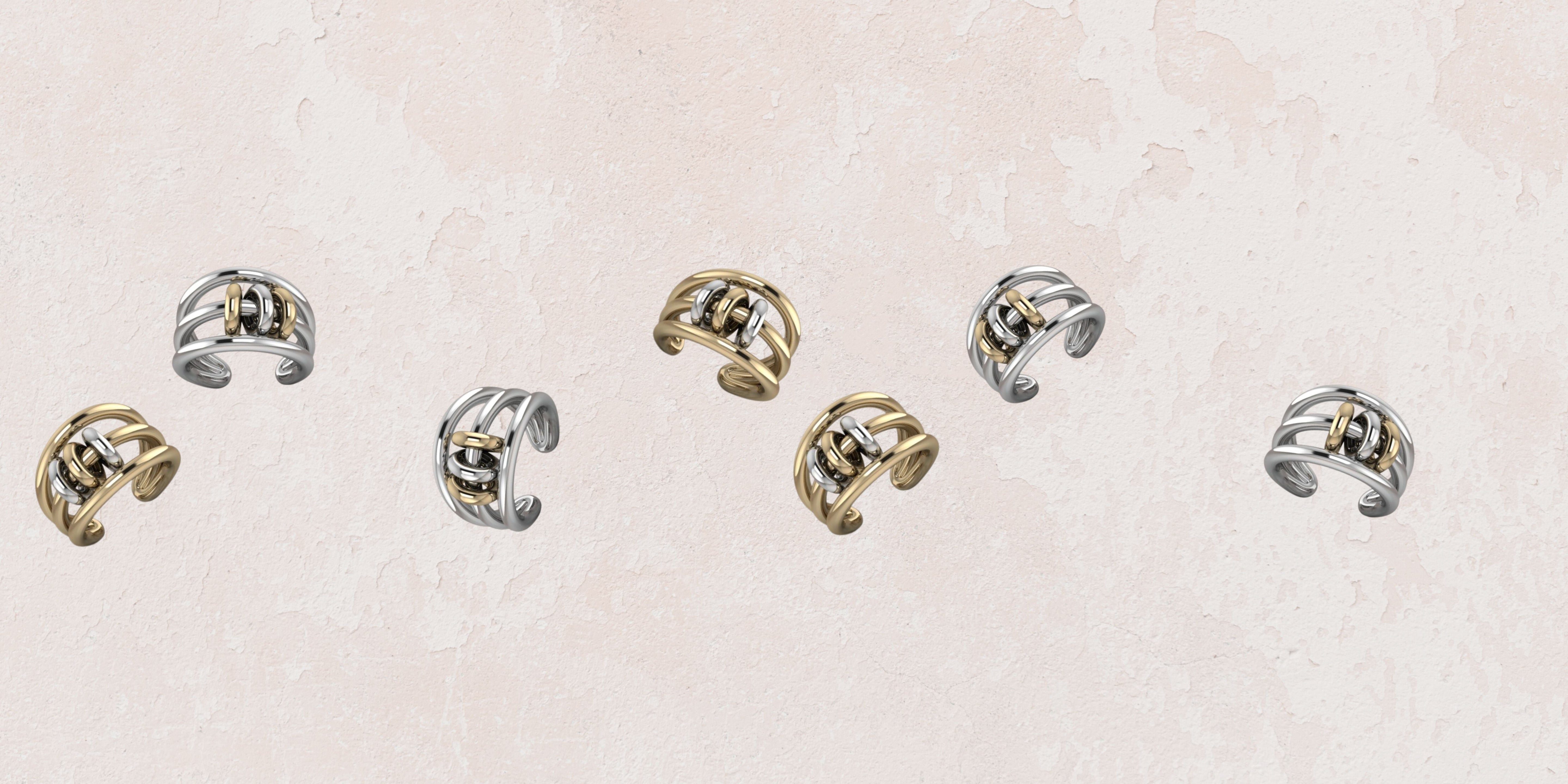 14k Gold Earrings & Ear Cuffs for Women