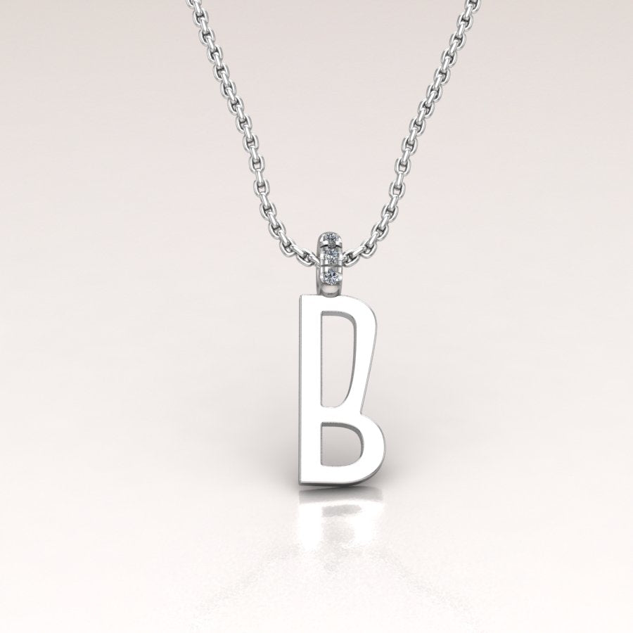 14K Gold Initial Charm