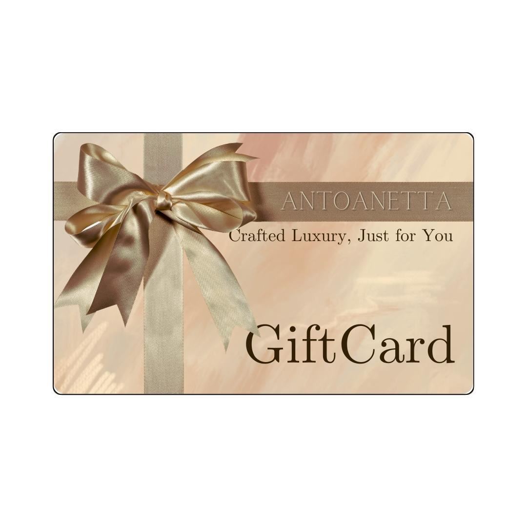 Jewelry Gift Card