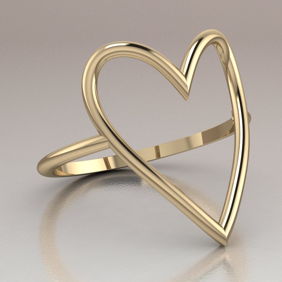 Wild Heart Ring 14k Gold | ANTOANETTA